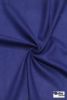 Royal Blue Linen Woven Fabric - Boho Fabrics - Linen, Woven