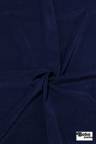 Royal Blue Suede Upholstery Woven Fabric - Boho Fabrics - Home Dec. & Upholstery Fabric
