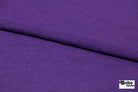 Royal Purple, Solid French Terry Knit Fabric, Cotton Spandex - Boho Fabrics - Cotton, French Terry Knit