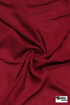 Ruby, German Crepe Woven Fabric - Boho Fabrics - Special Occasion Fabric