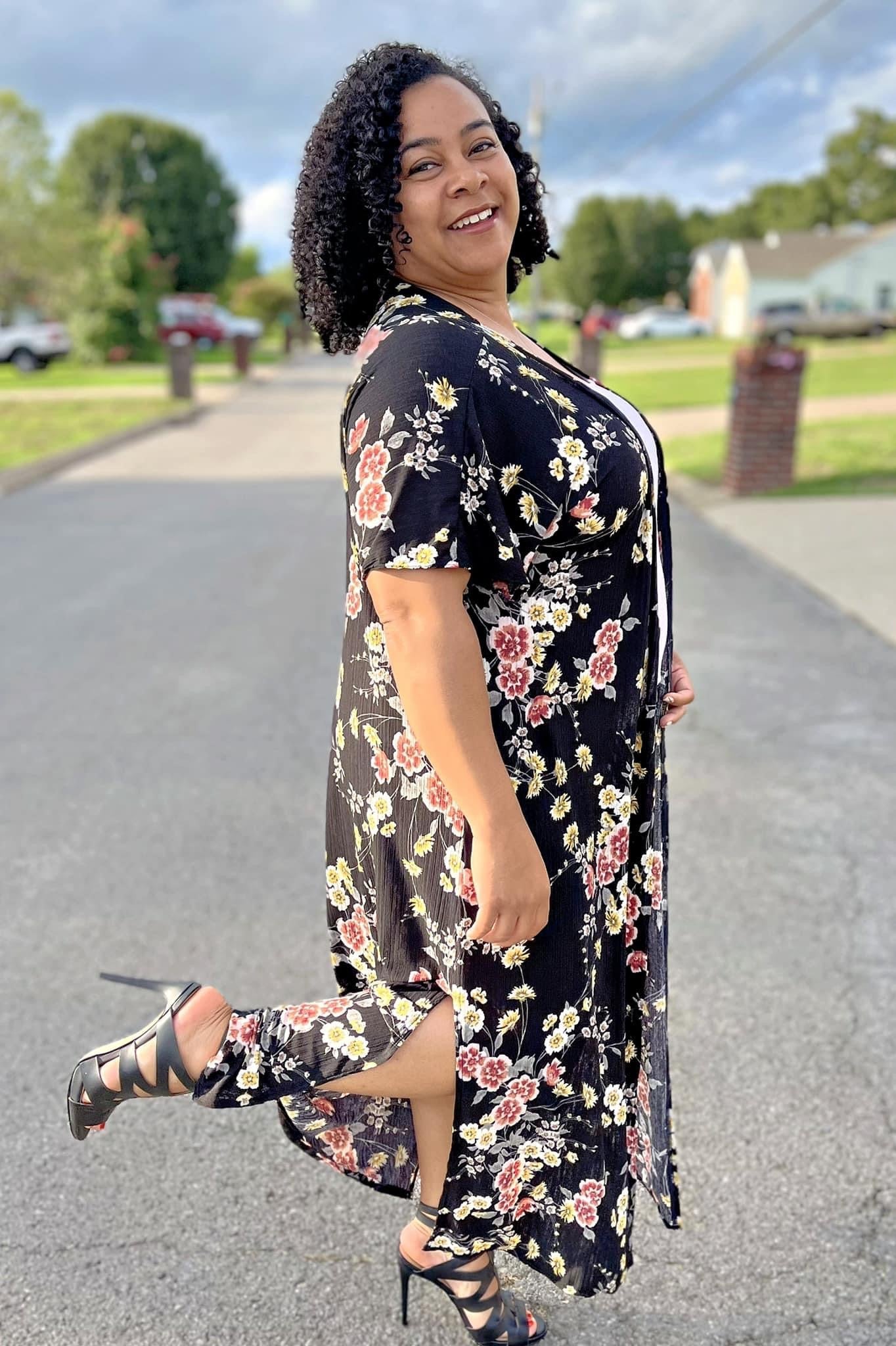 Rustic Florals, Rib Knit. - Boho Fabrics