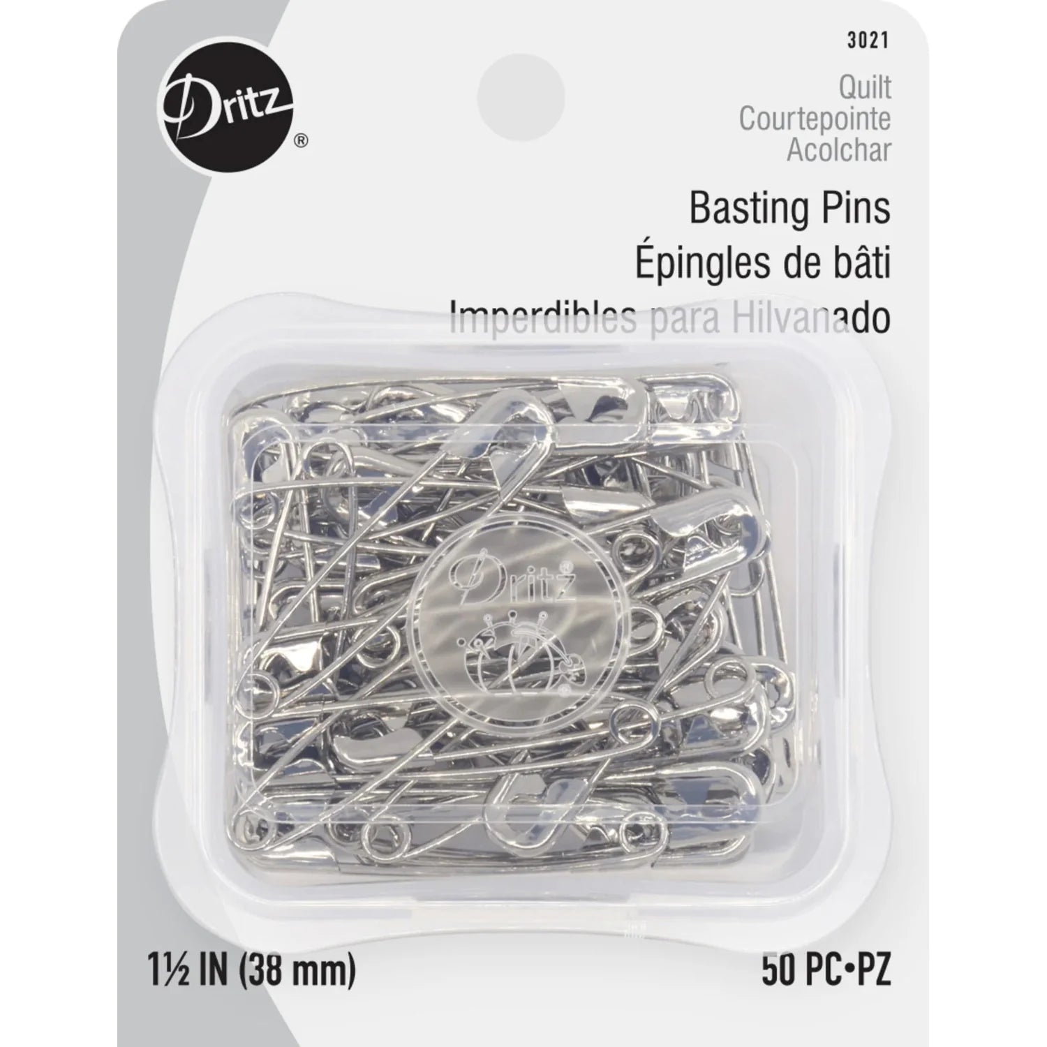 Safety Basting Pins SZ.2 - Boho Fabrics - Pins