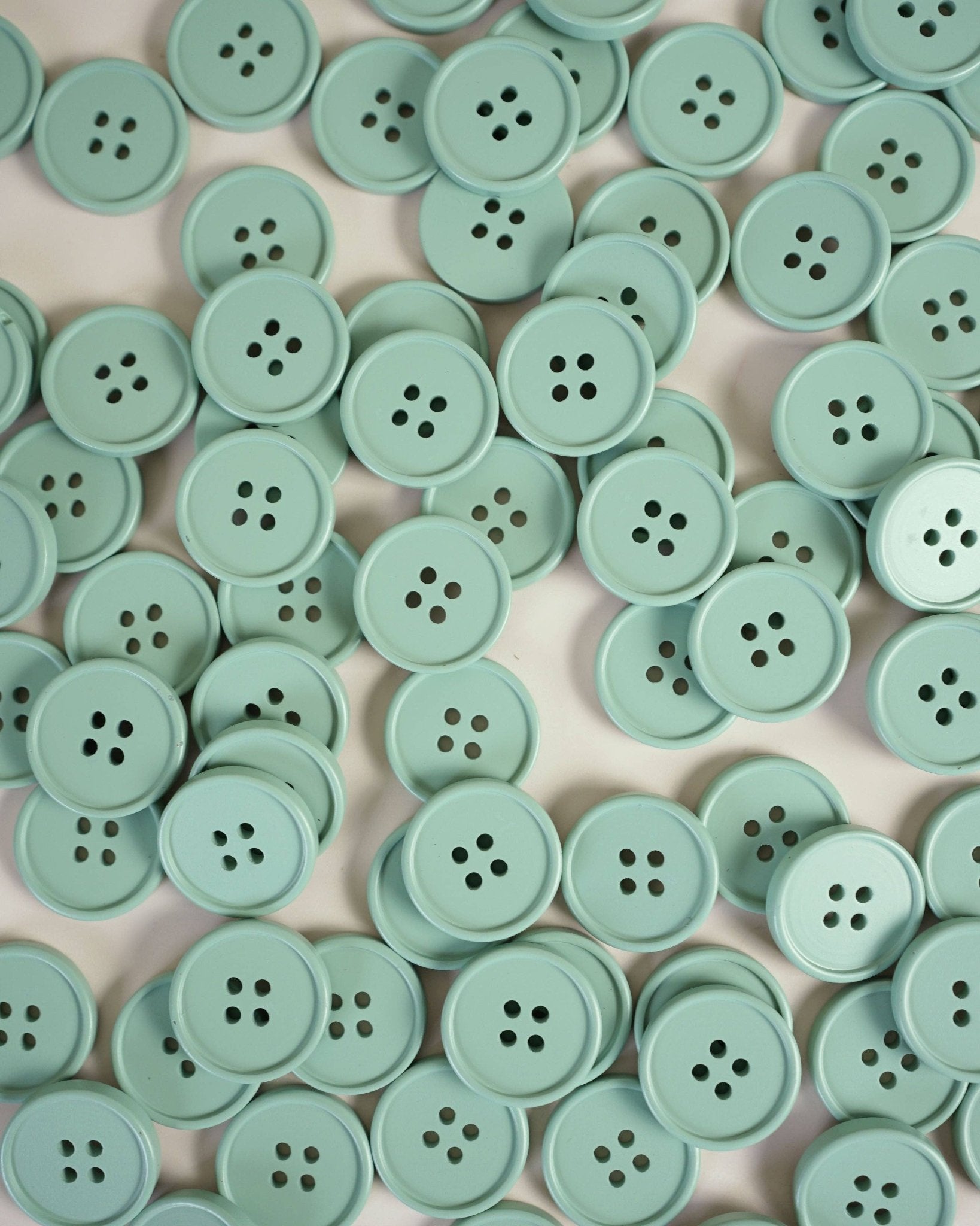 Sage Retro Buttons - Boho Fabrics - Buttons & Snaps