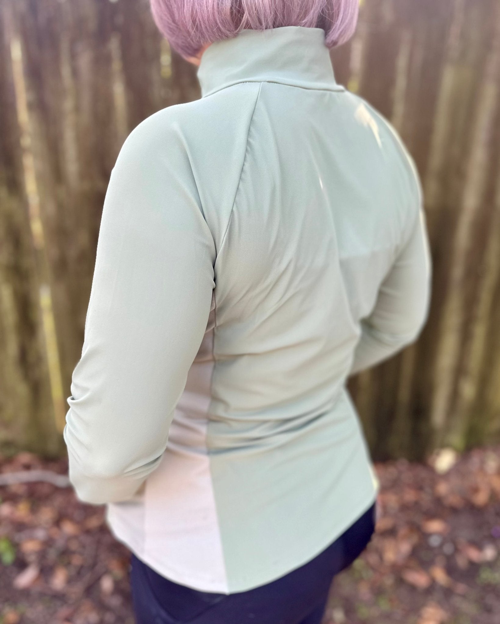 Sage, Solid Athletic Knit Fabric - Boho Fabrics - Athletic Knit Fabric