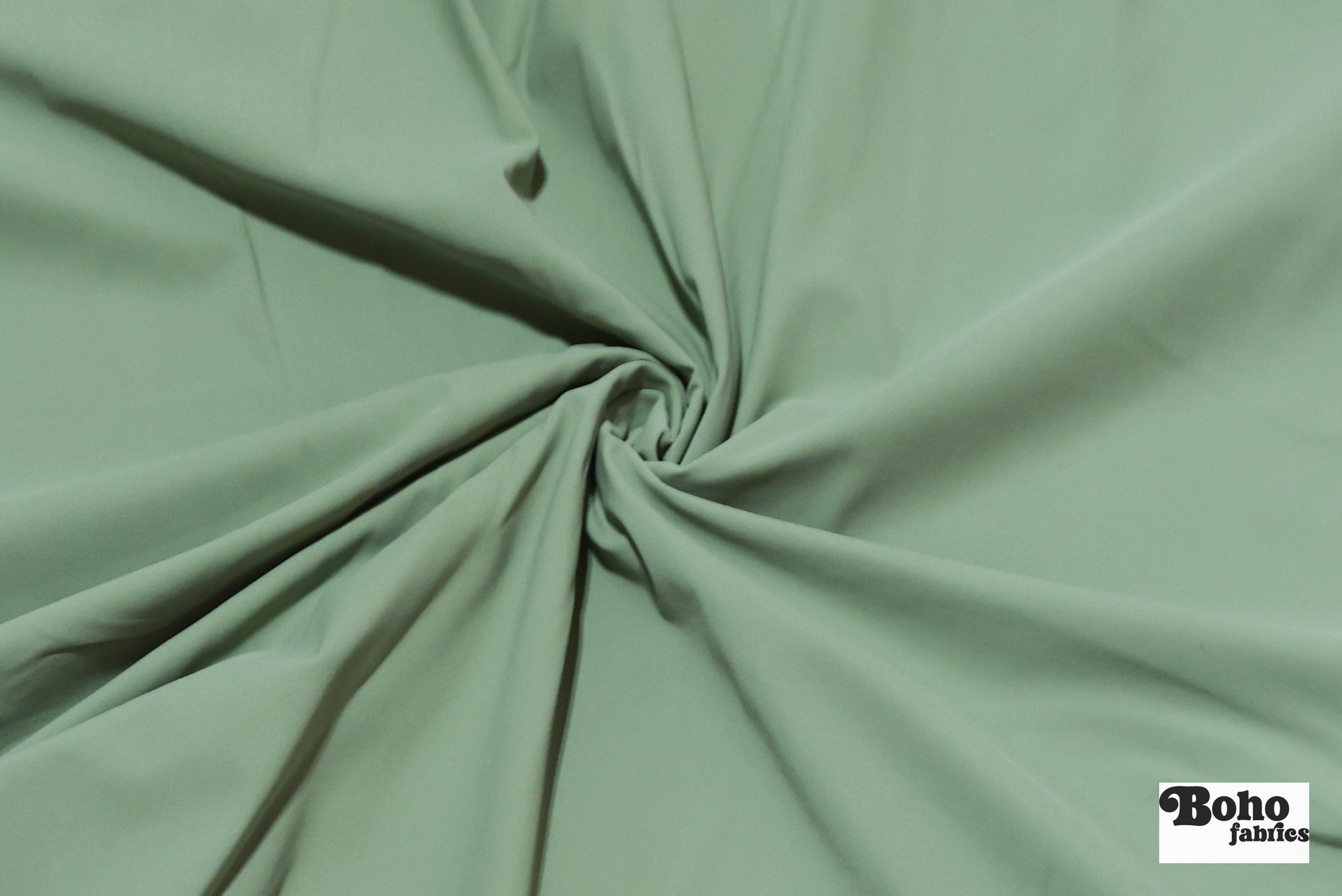 Sage, Solid Athletic Knit Fabric - Boho Fabrics - Athletic Knit Fabric