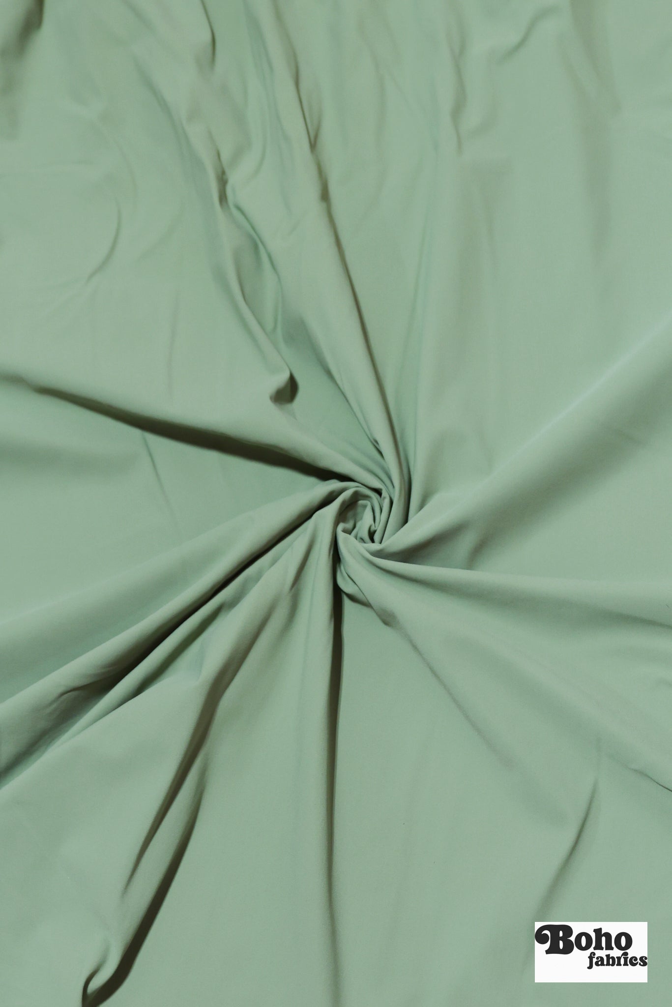 Sage, Solid Athletic Knit Fabric - Boho Fabrics - Athletic Knit Fabric