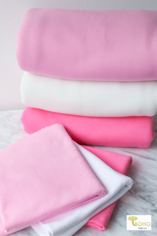 11/30/23  Fabric Happy Hour!  Pink Dreams, Sweatshirt Fleece & Rib, Bundle!