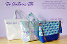 Santorini Tote Printed Sewing Pattern - Boho Fabrics - Sewing Patterns