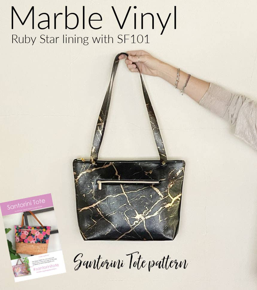 Santorini Tote Printed Sewing Pattern - Boho Fabrics - Sewing Patterns