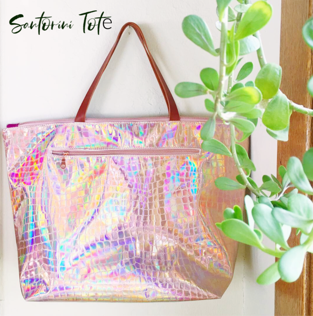 Santorini Tote Printed Sewing Pattern - Boho Fabrics - Sewing Patterns