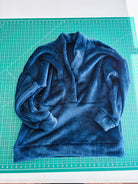 Sapphire Classic Double - Velour High Loft Fleece Fabric by Polartec - Boho Fabrics - Performance Fabrics