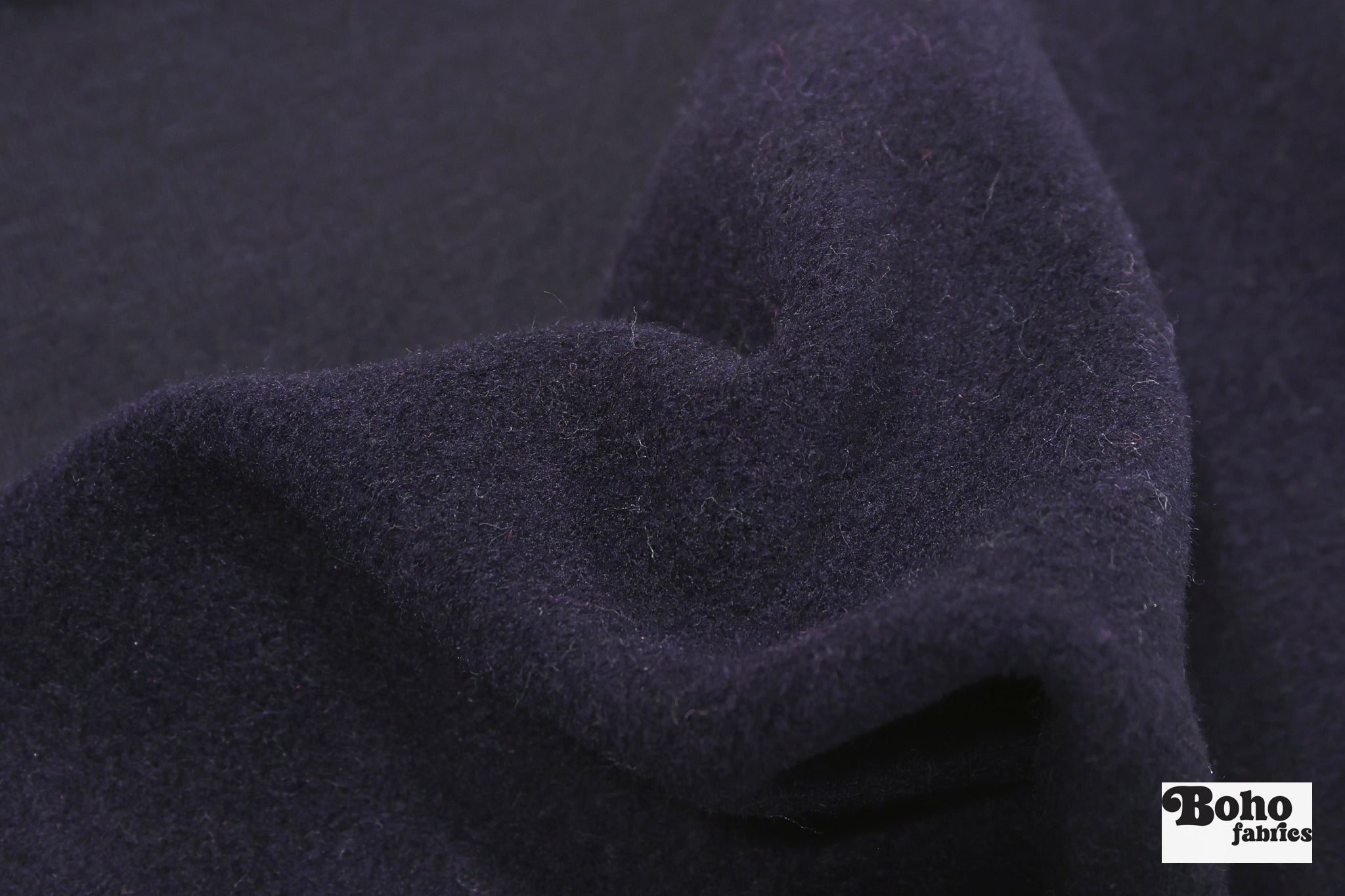 Sapphire Wool Knit Fabric - Boho Fabrics - Wool Knit
