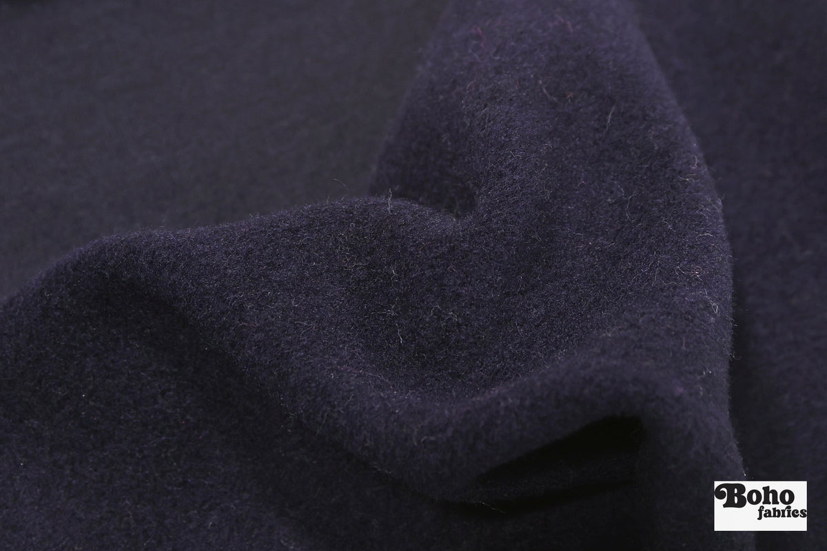 Sapphire Wool Knit Fabric - Boho Fabrics - Wool Knit