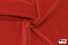 Scarlet Red, Velveteen Woven Fabric - Boho Fabrics - Home Dec. & Upholstery Fabric