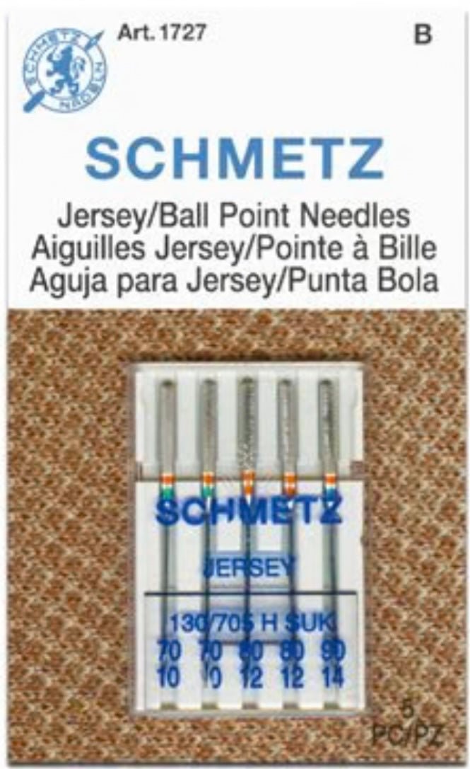 Schmetz Jersey/Ball Point Needles - Boho Fabrics - Sewing Needles