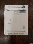 Scott Barrie | Vogue American Designer Sewing Pattern #2194 — Draped Knit Dress with Side Slit, Size 12, Vintage 1979 - Boho Fabrics - Sewing Patterns