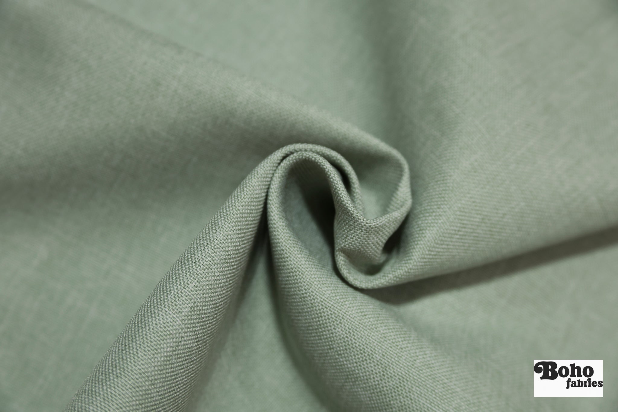 Seafoam Basketweave Upholstery Woven Fabric - Boho Fabrics - Home Dec. & Upholstery Fabric