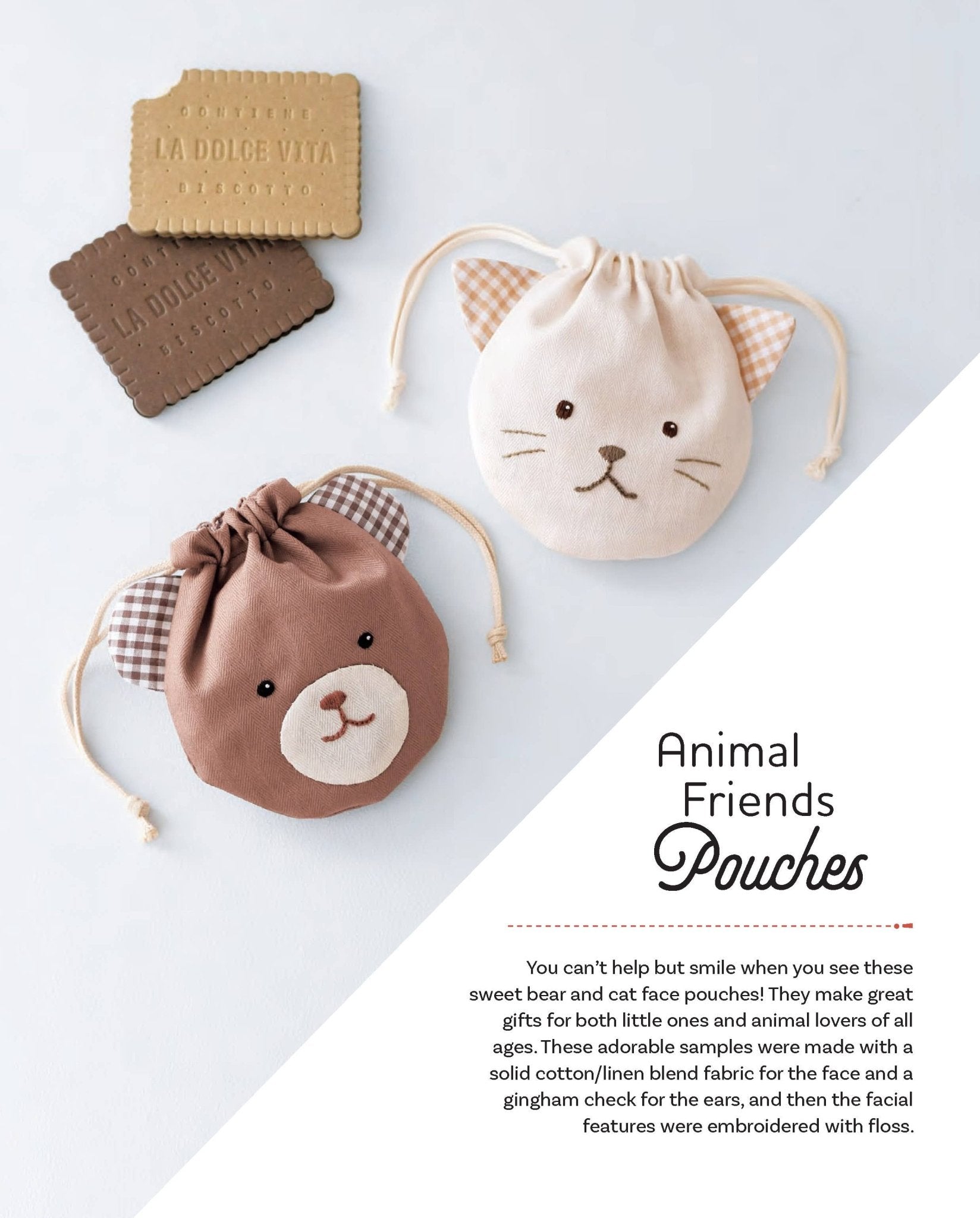 Sew Drawstring Bags - Boho Fabrics - Sewing Kits