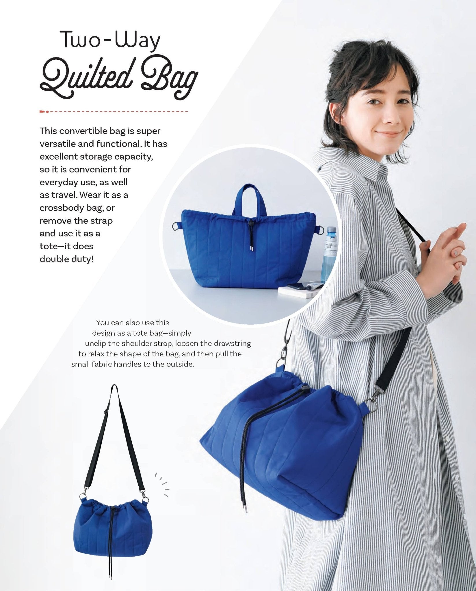 Sew Drawstring Bags - Boho Fabrics - Sewing Kits