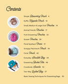 Sew Drawstring Bags - Boho Fabrics - Sewing Kits