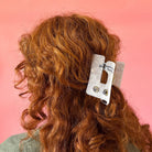 Sewing Machine Hair Claw Clip - Boho Fabrics -