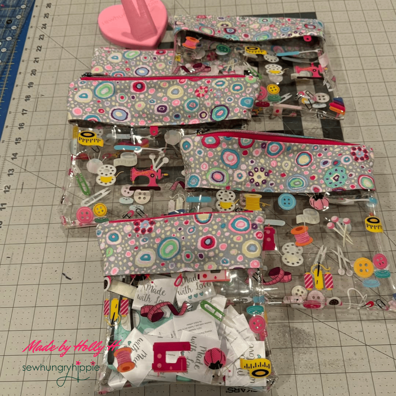 Sewing Notions Clear TPU Vinyl – 12" x 50" Roll - Boho Fabrics - Vinyl Fabric