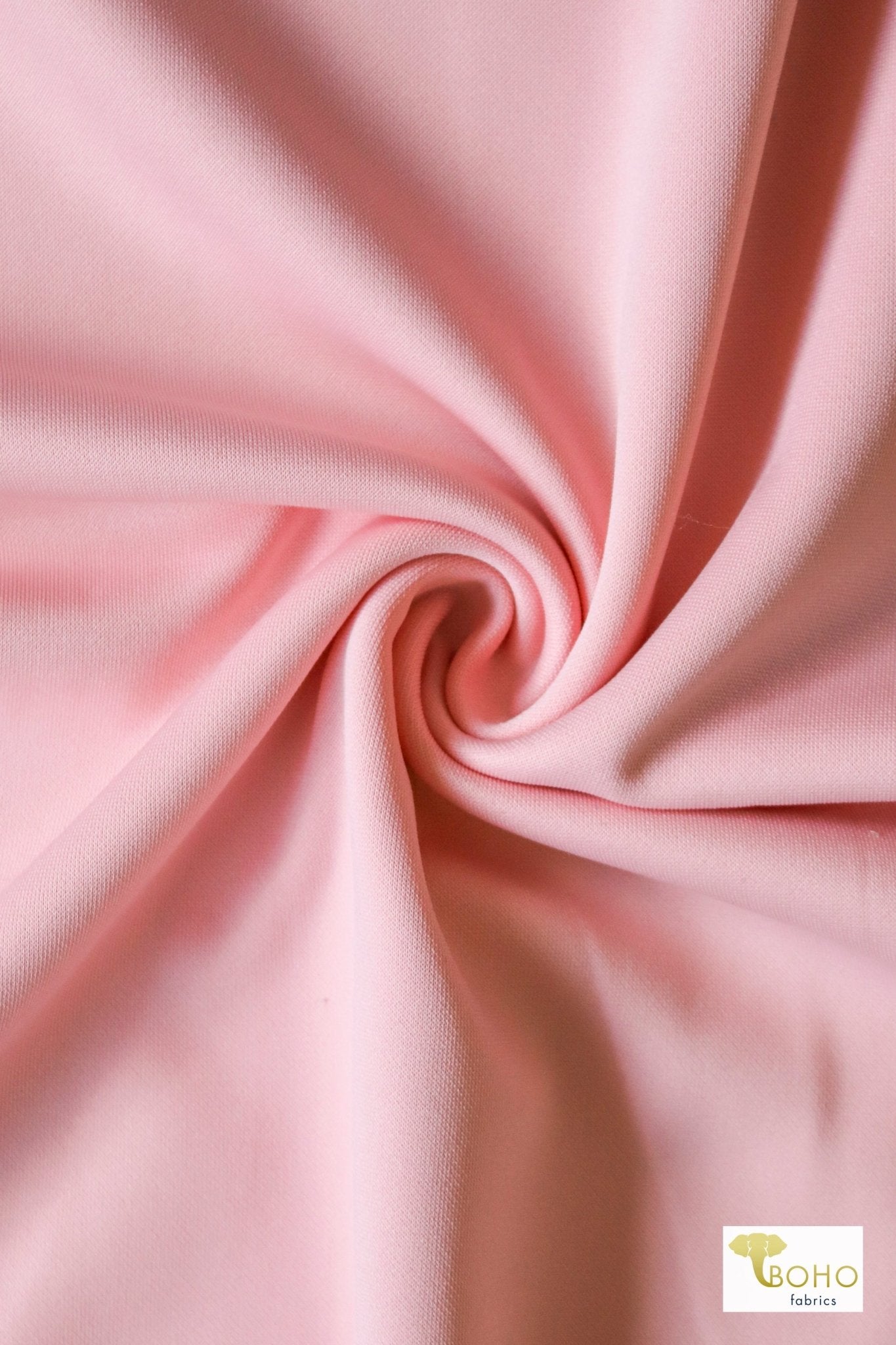 Shell Pink , Scuba Knit - Boho Fabrics - Scuba Knit Fabric