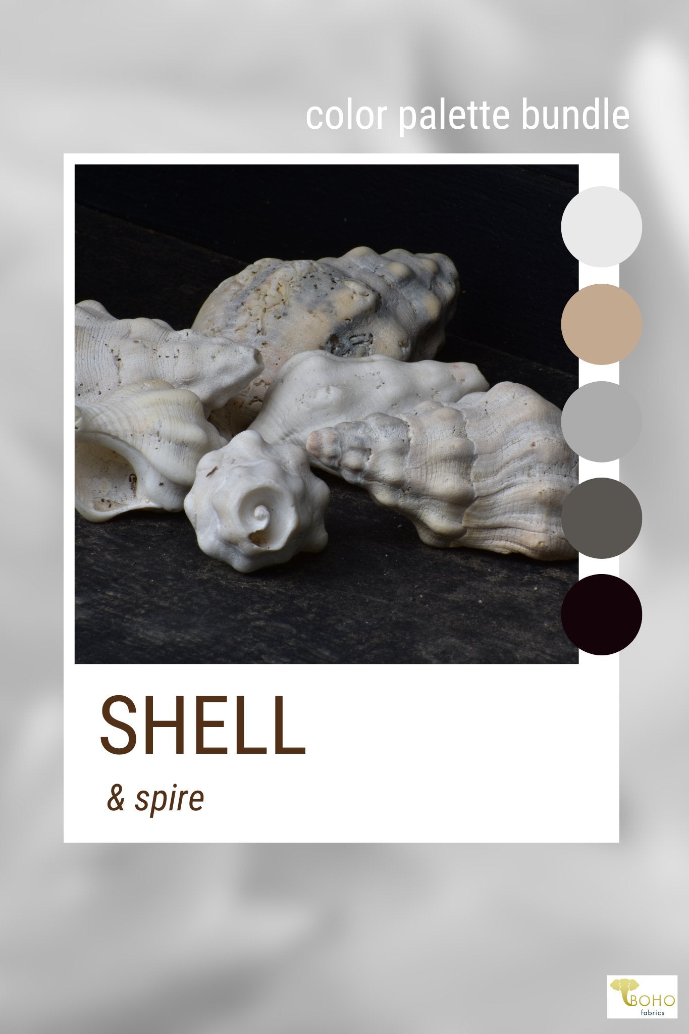 Shell & Spire, Mystery Color Palette Bundle - Boho Fabrics - Fabric Bundles