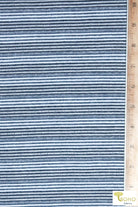 Shoreline, Double Jersey Stripes. Rayon Spandex Print. JER-P-107 - Boho Fabrics
