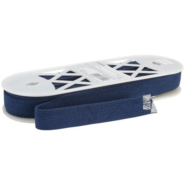 Simplicity Cotton Belting 1 inch Navy - Sold by the Yard - Boho Fabrics - Trims