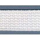 Simplicity Cotton Belting 1 inch White - Sold by the Yard - Boho Fabrics - Trims