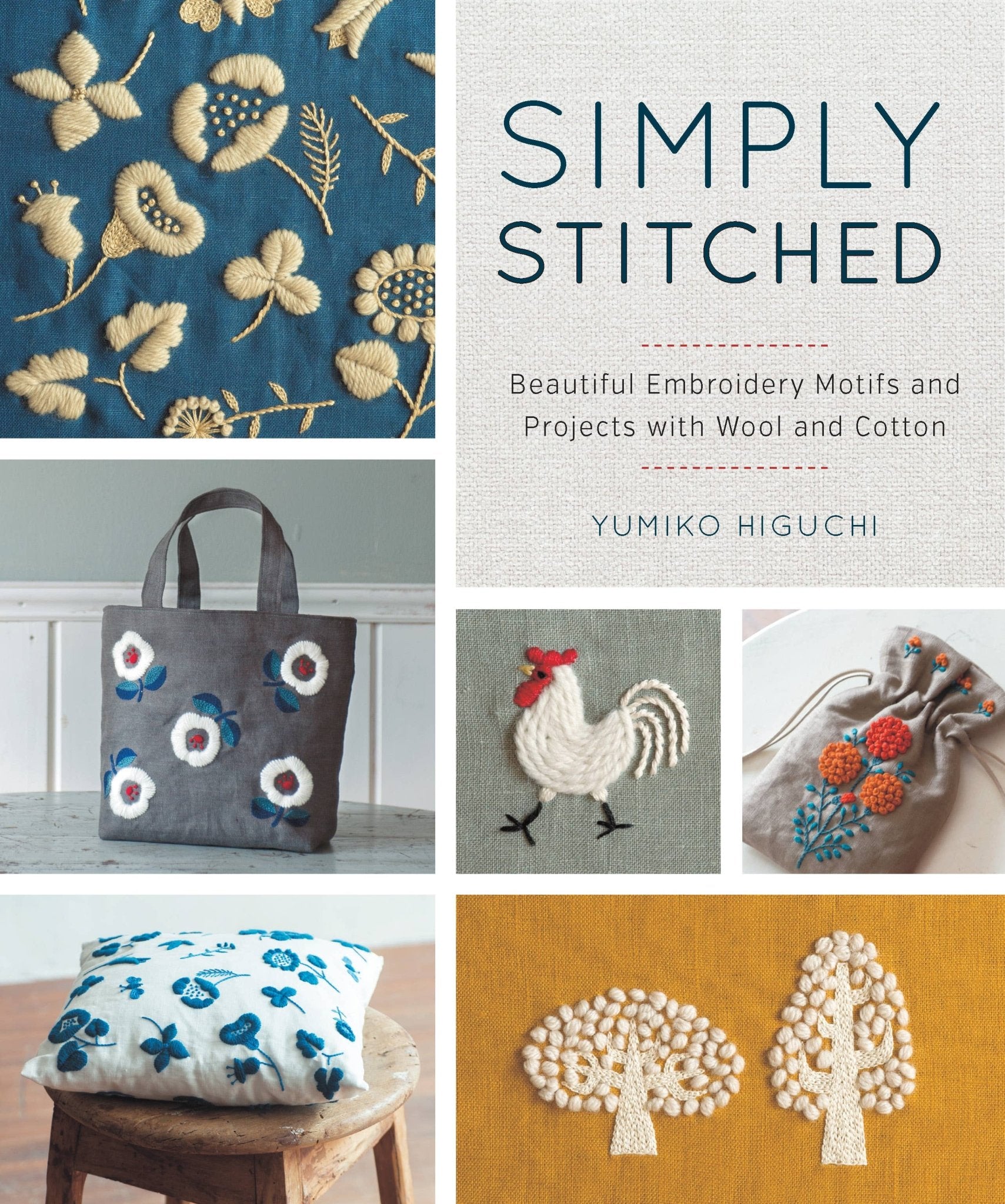 Simply Stitched, Sewing & Embroidery Book - Boho Fabrics - Books
