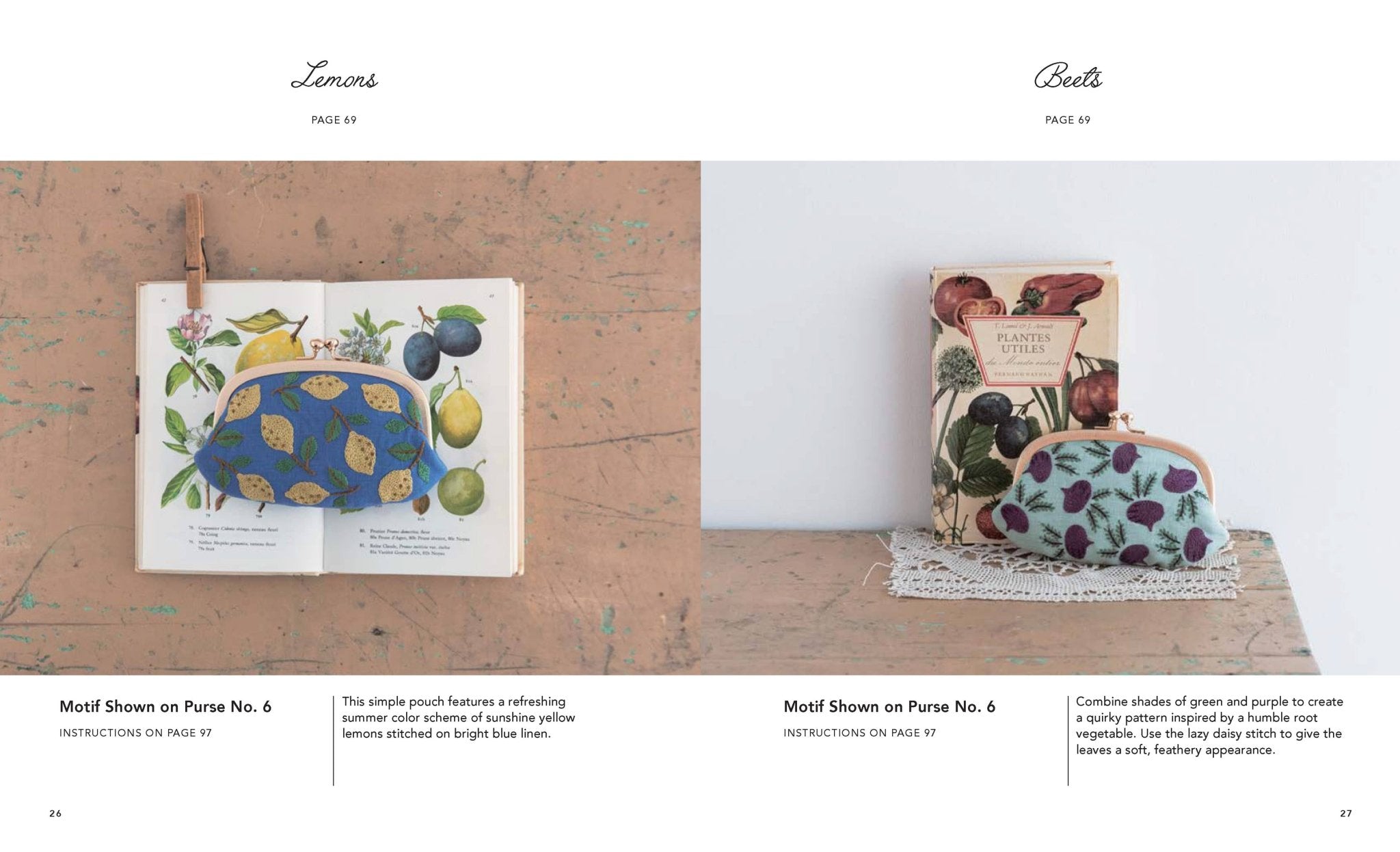Simply Stitched with Embroidery - Boho Fabrics - 
