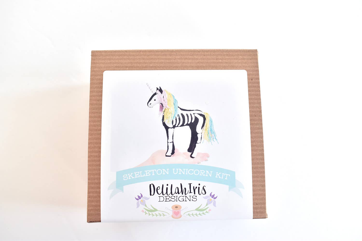 Skeleton Unicorn DIY Felt Craft Kit - Boho Fabrics - 