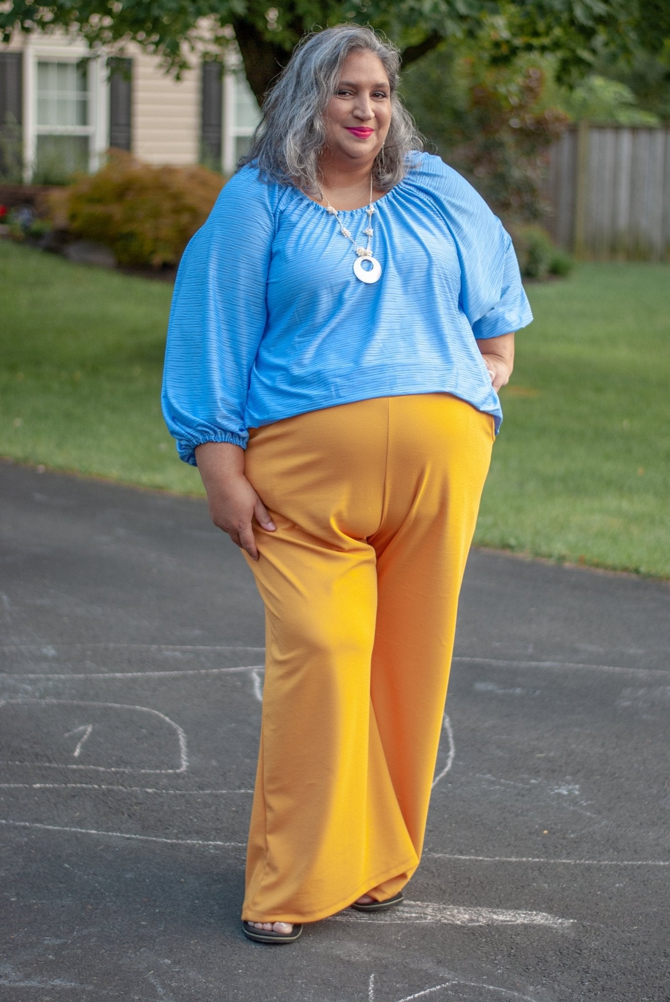 Sky Blue, Burnout Waves. JER - S - 213 - BLU - Boho Fabrics - Jersey Solid, Knit Fabric