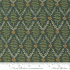 Slow Stroll in Pine by Moda - 100% Cotton Quilting Fabric - 45543 25 - Boho Fabrics - Quilting Cotton, Woven