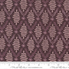 Slow Stroll in Plum by Moda - 100% Cotton Quilting Fabric - 45543 18 - Boho Fabrics - Quilting Cotton, Woven