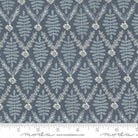 Slow Stroll in Sky by Moda - 100% Cotton Quilting Fabric - 45543 28 - Boho Fabrics - Quilting Cotton, Woven