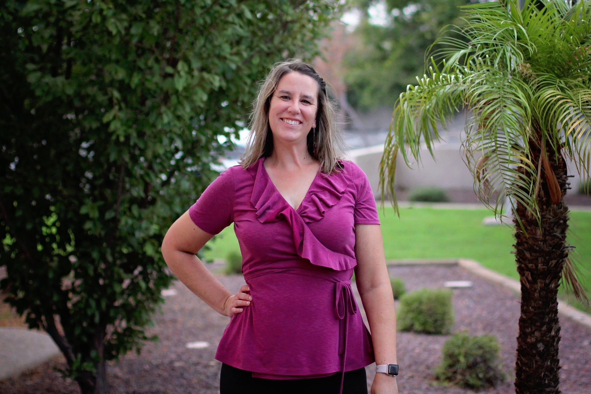 Slub, Magenta Cupro, Cupro Knit Fabric - Boho Fabrics - Cupro, Knit Fabric