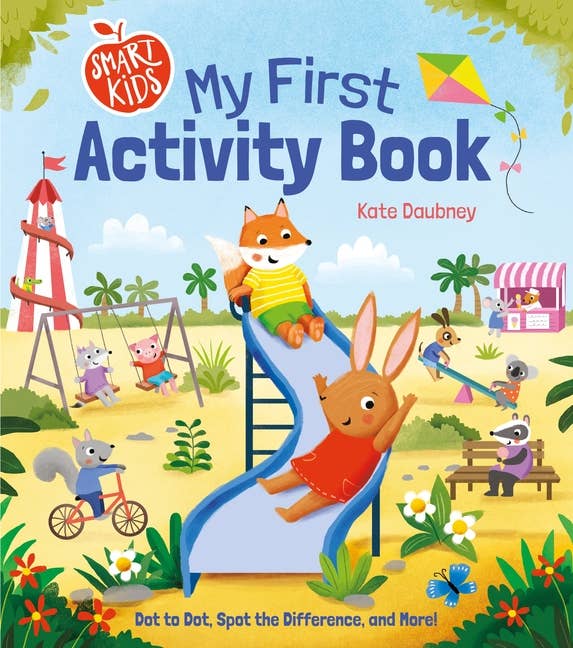 Smart Kids: My First Activity Book With Dot To Dot & More - Boho Fabrics - Books