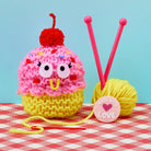 Snack Knit Kit - Cupcake Cutie - Boho Fabrics - Art & Craft Kits