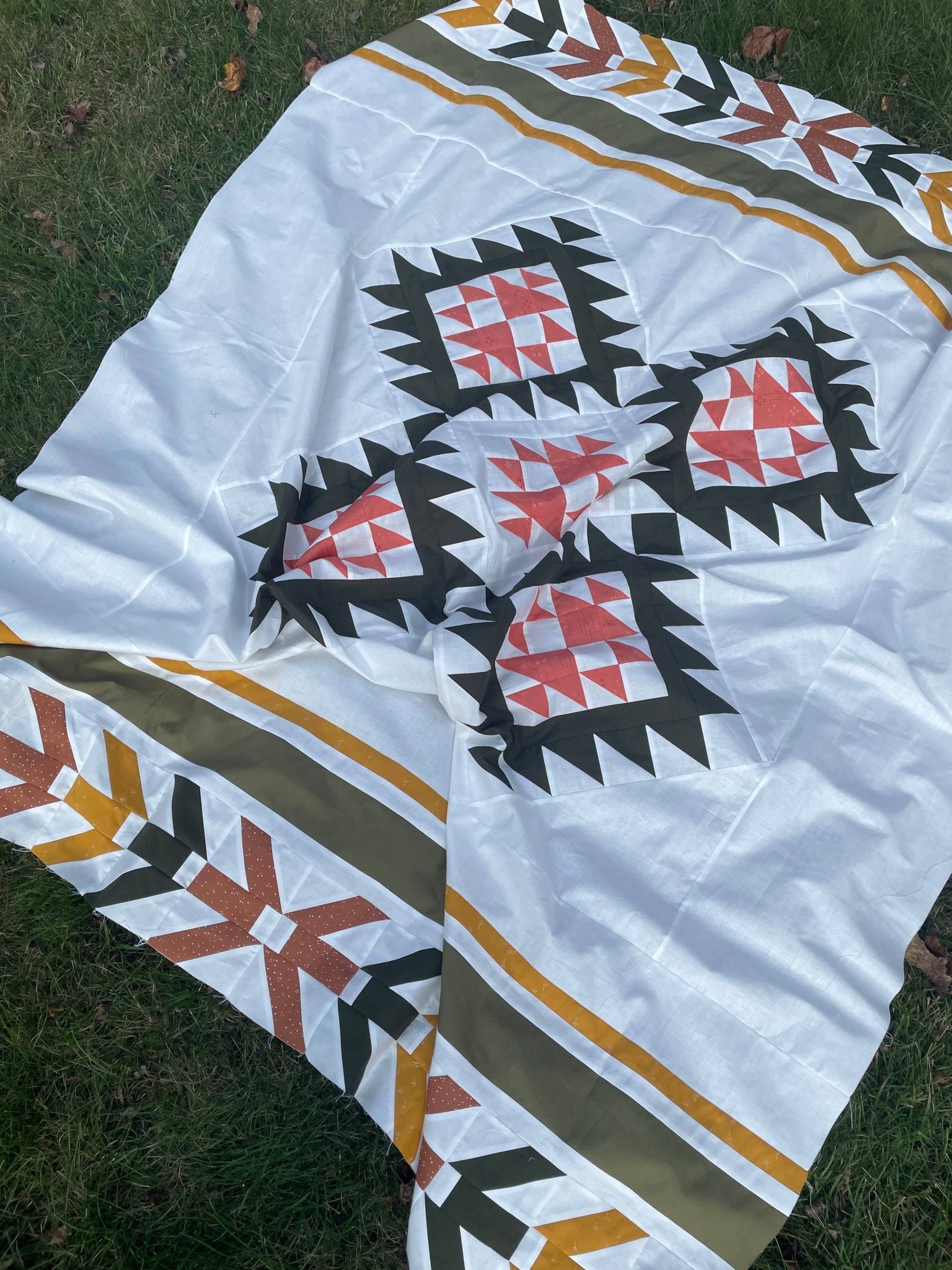 South Platte Quilt Pattern - Boho Fabrics - 