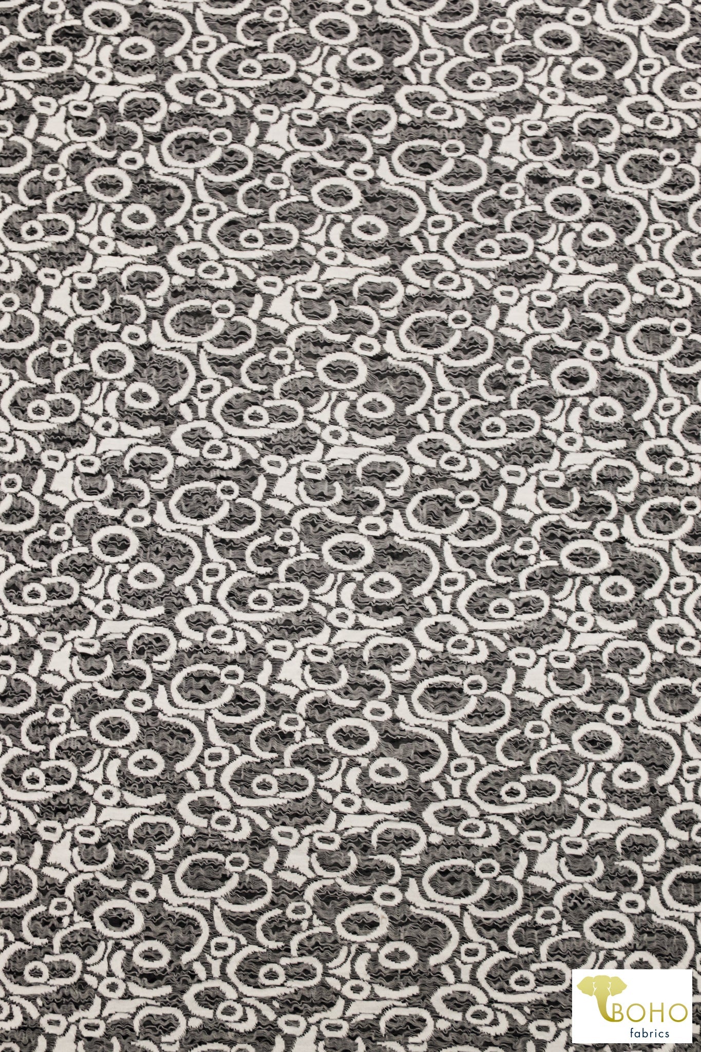 Space Opera Stretch Lace. Dual Layers - Boho Fabrics