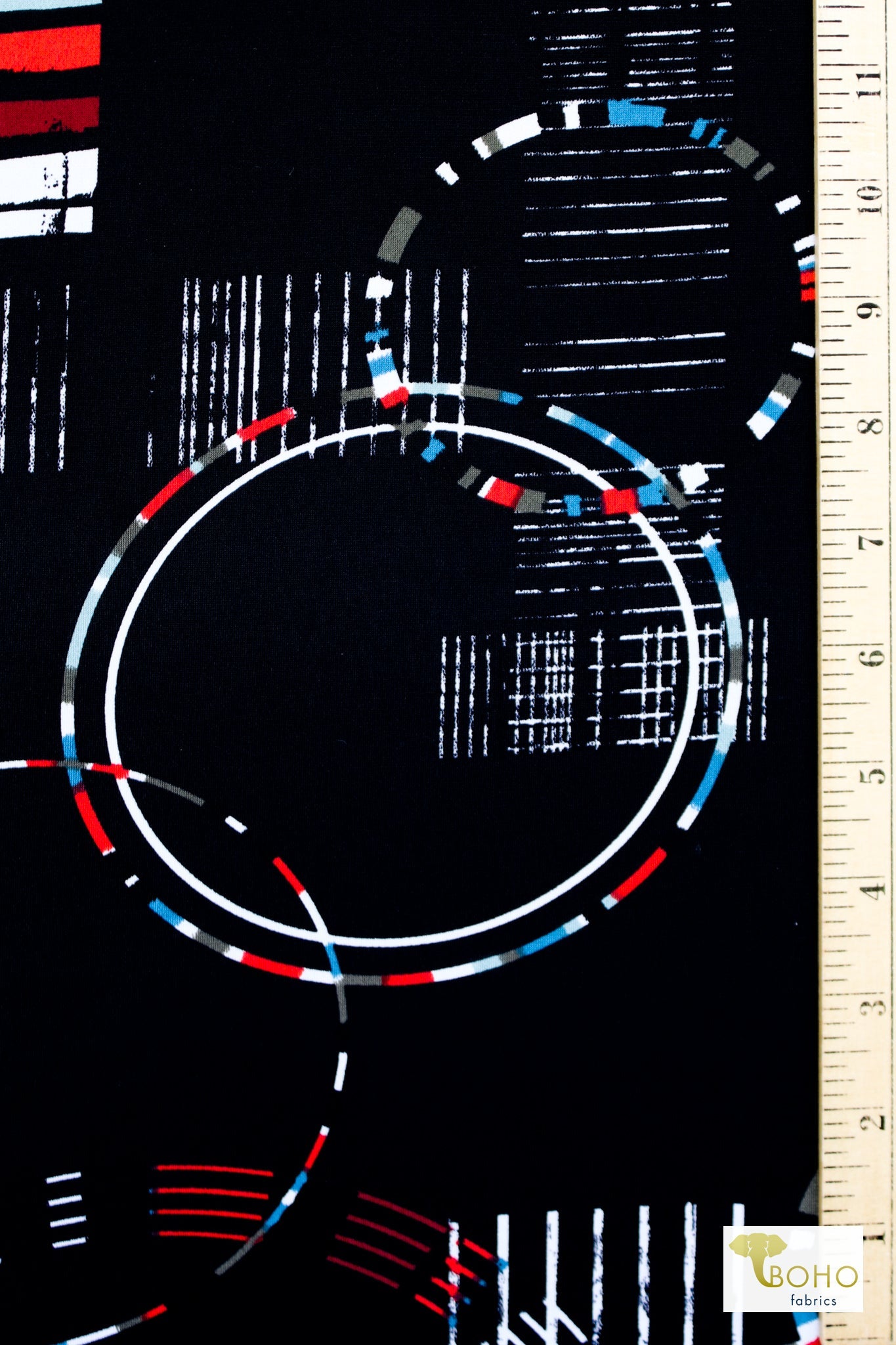 Space Radio, ITY Knit - Boho Fabrics