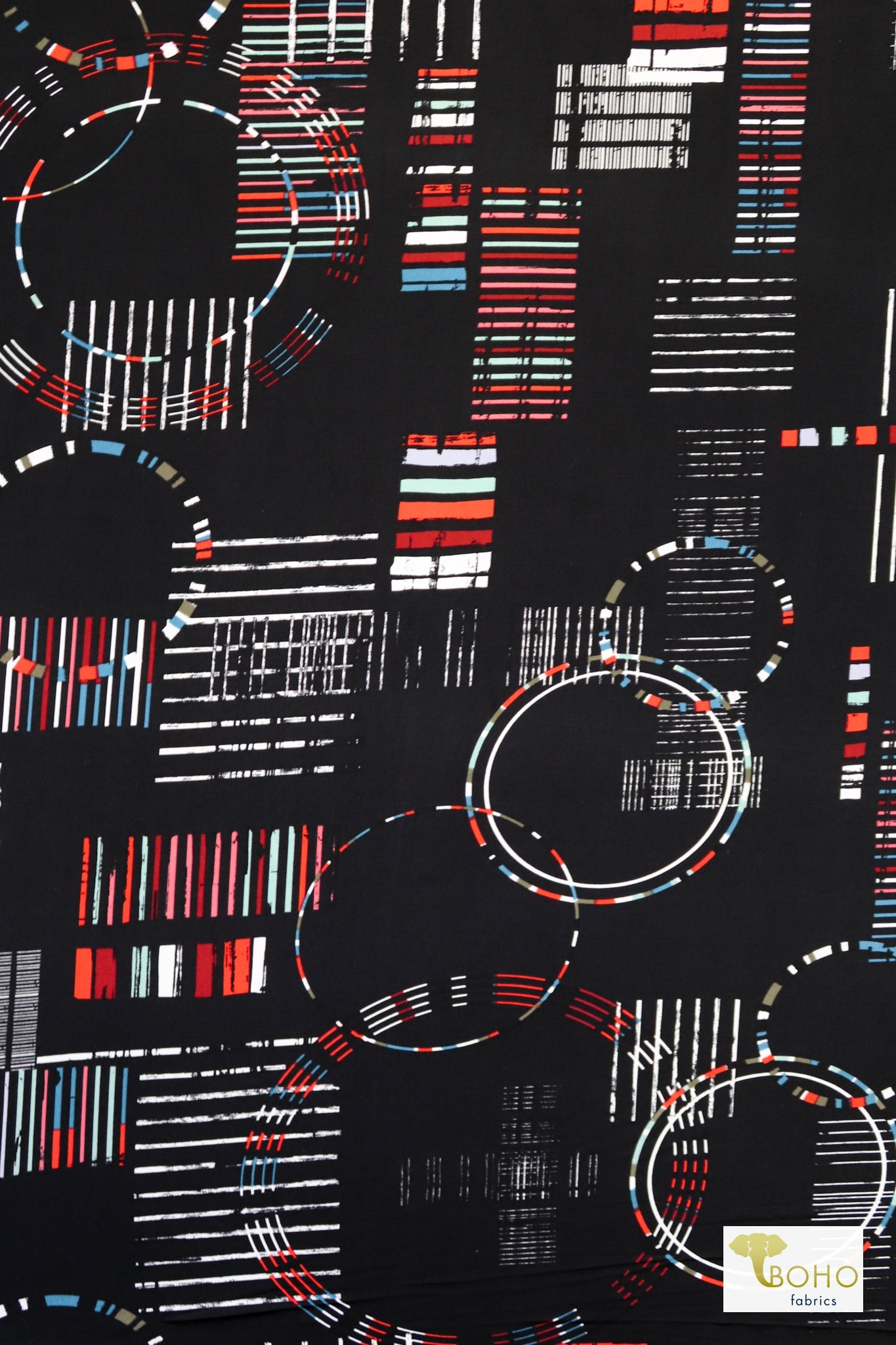 Space Radio, ITY Knit - Boho Fabrics