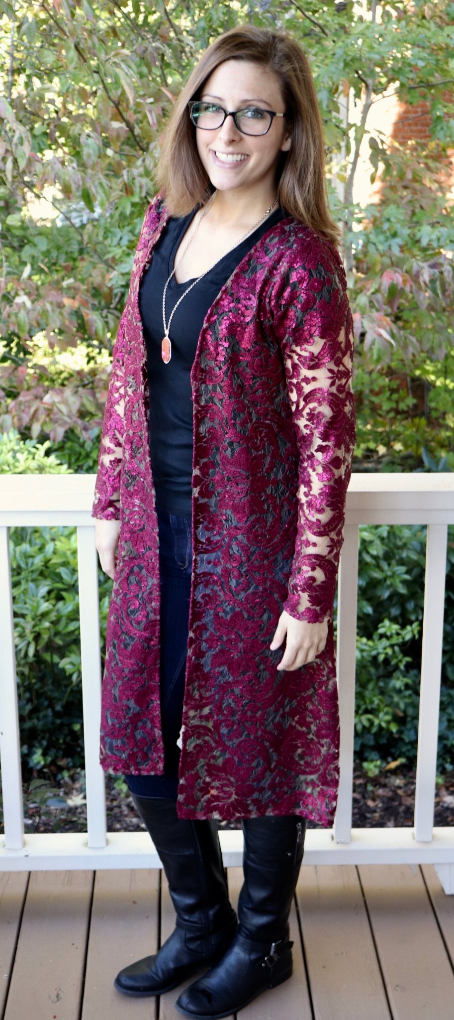 Special Occasion: Burgundy Red Elegant Damask Sequined & Beaded Mesh. SO-103-RED - Boho Fabrics