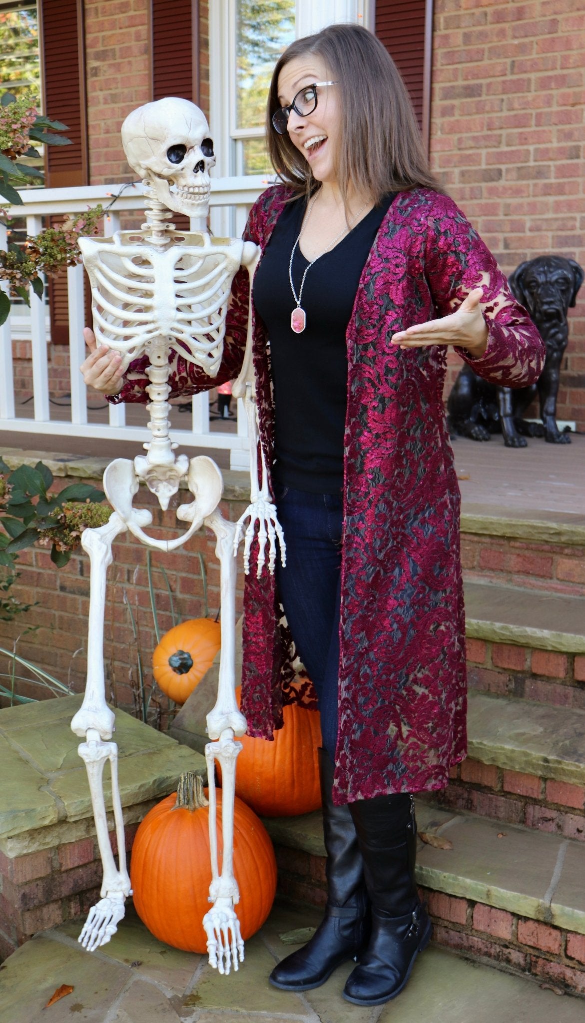 Special Occasion: Burgundy Red Elegant Damask Sequined & Beaded Mesh. SO-103-RED - Boho Fabrics