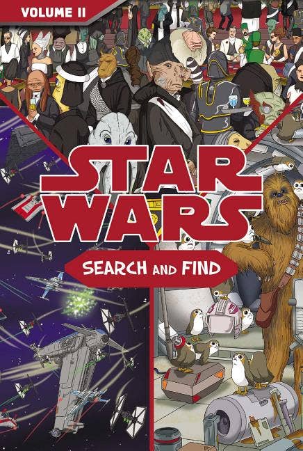 Star Wars: The Last Jedi Search And Find (V2) - Boho Fabrics - 