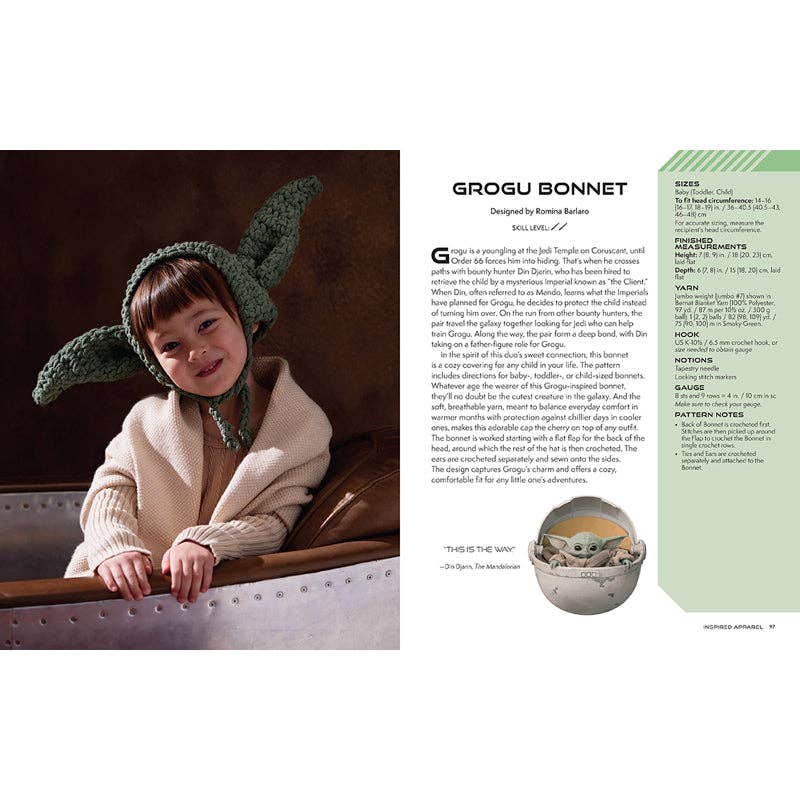 Star Wars: The Official Crochet Pattern Book (NEW!) - Boho Fabrics - 