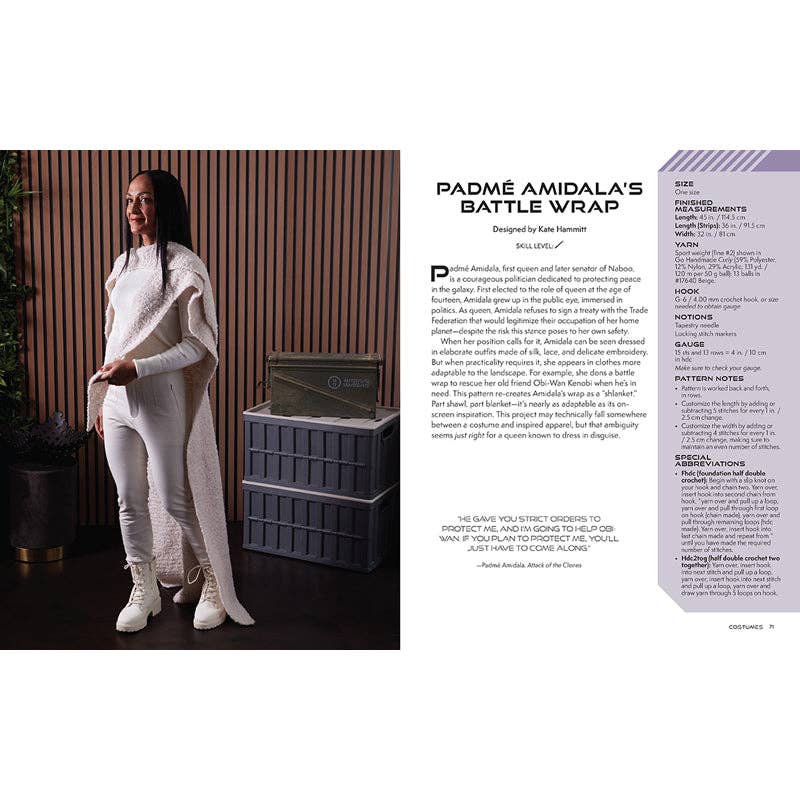 Star Wars: The Official Crochet Pattern Book (NEW!) - Boho Fabrics - 